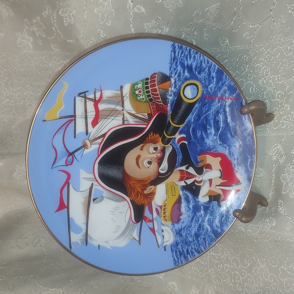 Captain  Freddie Collector's  Plate (Red Skelton)